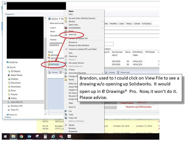 view file solidworks equivaQ