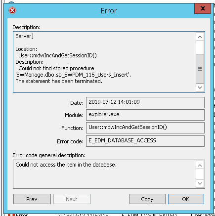 Doktor i filosofi Fryse Accepteret Troubleshooting SOLIDWORKS PDM: Trouble Logging In After Unlinking PDM From Manage Doktor i filosofi Fryse Accepteret Troubleshooting SOLIDWORKS PDM: Trouble Logging In After Unlinking PDM From Manage